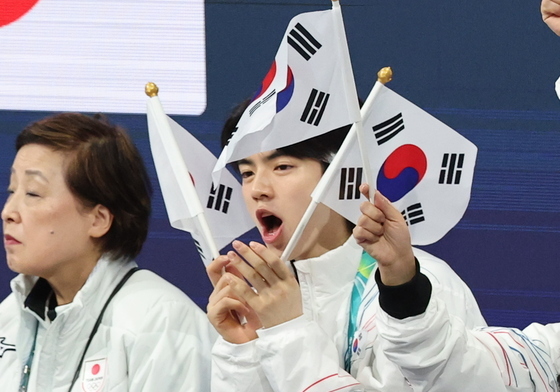 차준환·이해인 '응원도 1등'