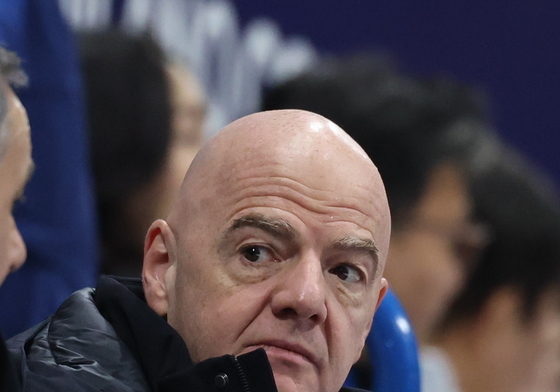 밀라노 찾은 인판티노 FIFA 회장