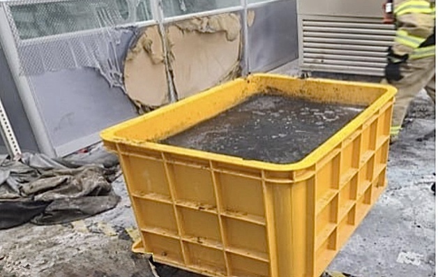 화성 만세구 배터리 재활용 산업체서 불…배터리 발화 추정