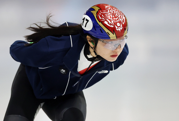 훈련하는 심석희