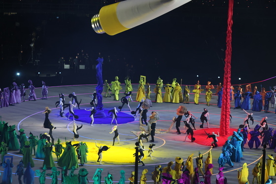 동계올림픽 개막 '화려한 무대'