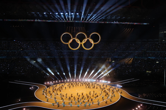 밀라노 동계올림픽 '링으로 만든 오륜 등장'