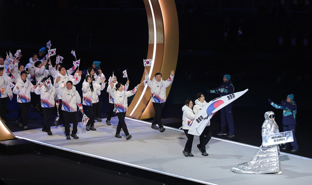 대한민국 선수단, 밀라노·코르티나 동계올림픽 입장