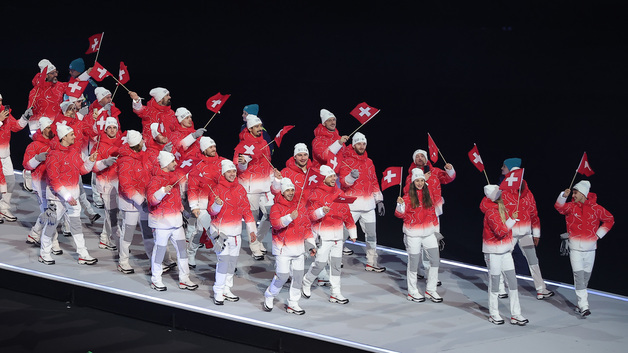 스위스 선수단 입장