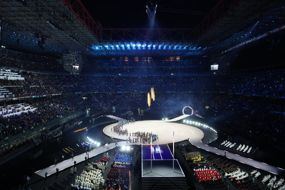 밀라노 동계올림픽 개막 '선수단 등장'