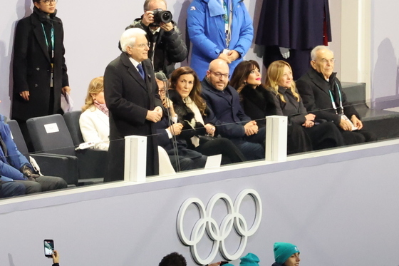 개막 선언하는 세르지오 마타렐라 대통령