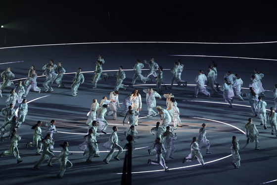 동계올림픽 공연 선보이는 갈리