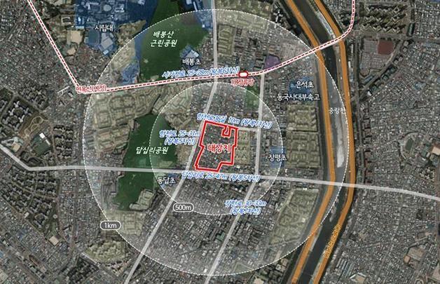 배봉산·중랑천 품은 장안동 재개발…1754가구 조성
