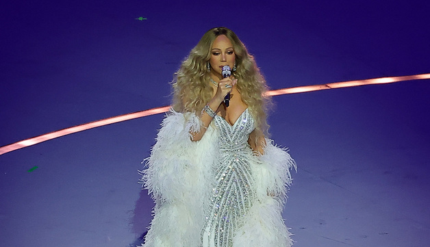 밀라노·코르티나 동계올림픽 개막식 공연하는 머라이어 캐리