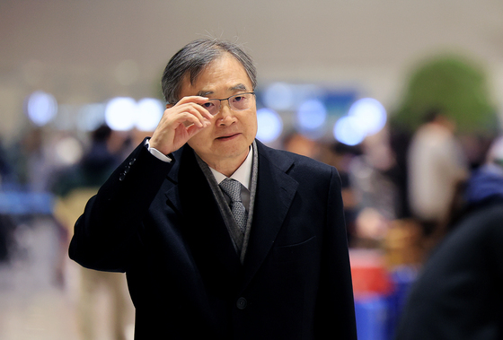 방미 일정 마치고 귀국한 조현 장관