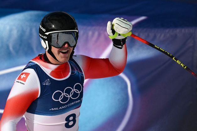 스위스 폰 알멘, 대회 첫 金 주인공…알파인 스키 男 활강 우승[올림픽]