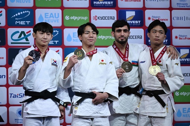 유도 김찬녕, 파리 그랜드슬램 男 66㎏급 2위…한국 첫 메달