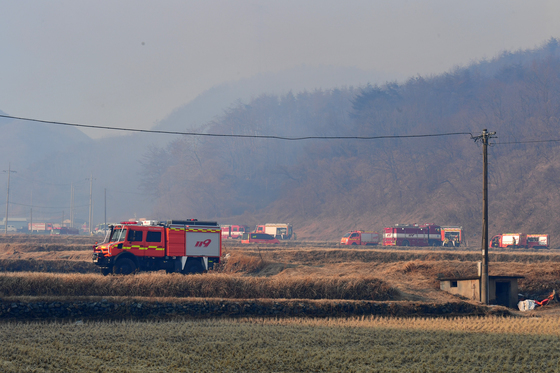 경주 산불 주민들 "제발 집까지 불길 안 번지길" 초조…차단 총력