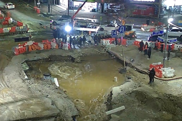 충주 상수도관 파손 이유는 '동파'…동 지역 주민 불편