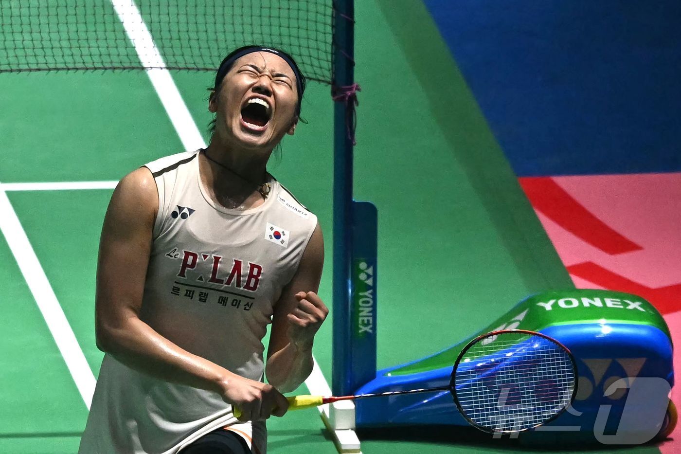 본문 이미지 - 안세영이 전영오픈 준결승에 진출했다. ⓒ AFP=뉴스1