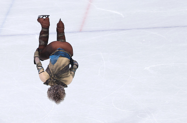 금기 기술 '백플립' 선보이는 일리야 말리닌