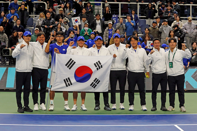 한국 테니스, 아르헨티나 꺾고 데이비스컵 퀄리파이어 2R 진출