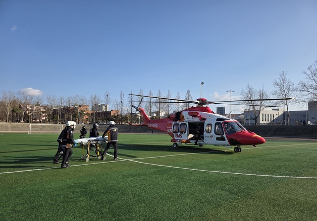 남원서 등산하던 50대 추락…3시간 30분만에 구조