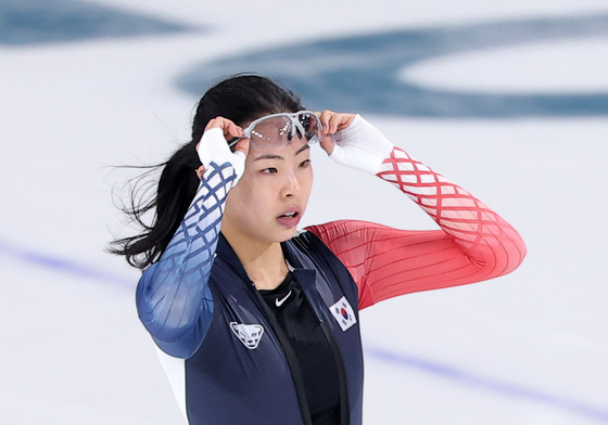 훈련하는 이나현