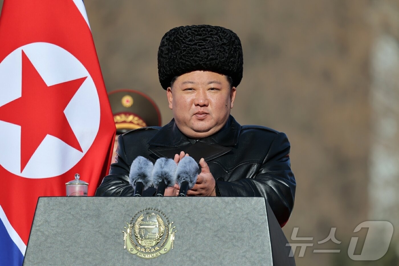 본문 이미지 - (평양 노동신문=뉴스1) = 김정은 북한 노동당 총비서. [국내에서만 사용가능. 재배포 금지. DB 금지. For Use Only in the Republic of Korea. Redistribution Prohibited] rodongphoto@news1.kr