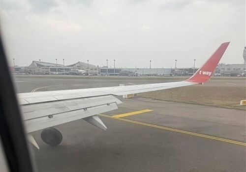 티웨이항공 여객기 대만 공항서 타이어 이탈…"원인 파악 중"