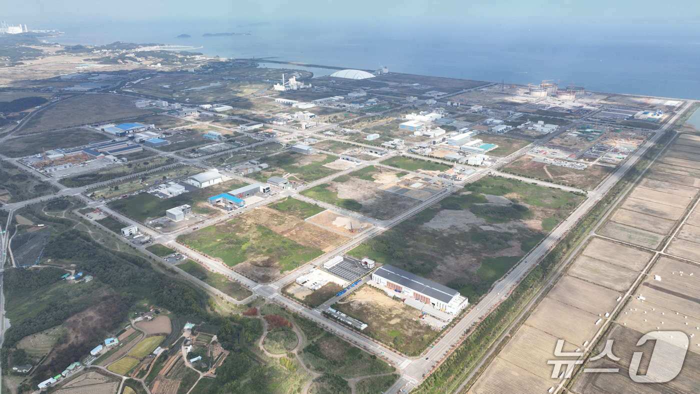 본문 이미지 - 당진 석문산업단지 전경(당진시 제공. 재판매 및 DB금지)2026.2.9/뉴스1
