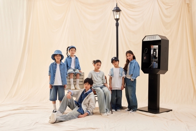 이랜드 스파오키즈, 키즈 데님 A–Z 라인업 공개