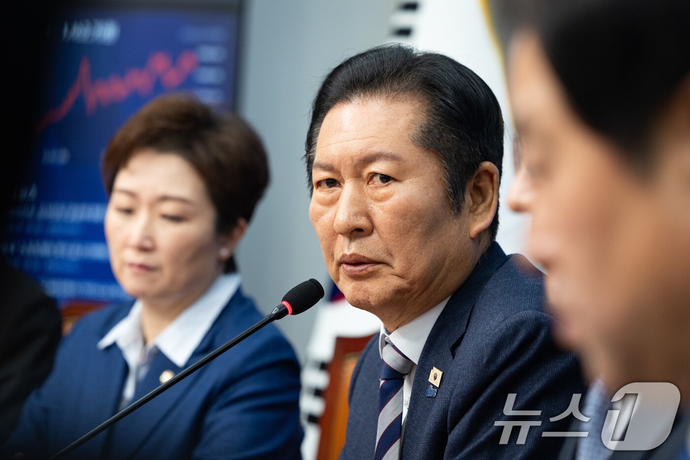 본문 이미지 - 정청래 더불어민주당 대표가 9일 서울 여의도 국회에서 열린 최고위원회의에서 모두 발언을 하고 있다. 2026.2.9 ⓒ 뉴스1 유승관 기자