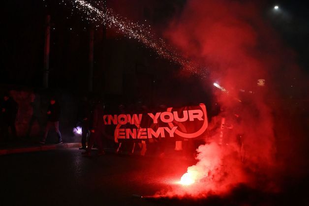 伊동계올림픽 시위 폭력사태…멜로니 "이탈리아의 적" 맹비난