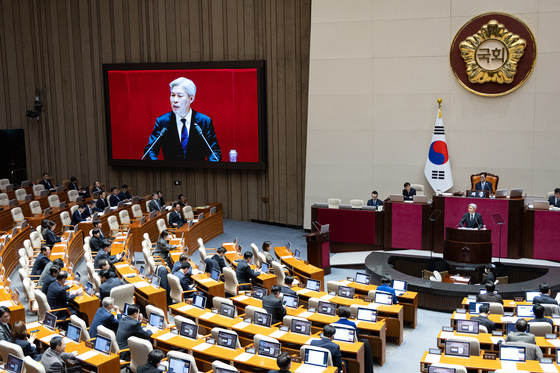 서왕진 조국혁신당 원내대표, 비교섭단체 대표연설
