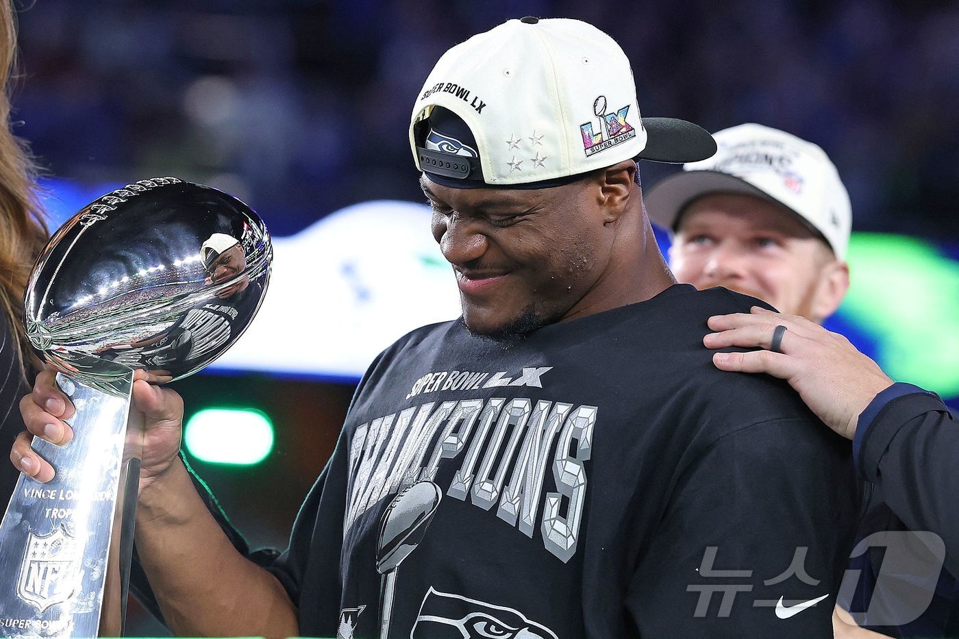 본문 이미지 - 시애틀 시호크스 '러닝백' 케네스 워커 3세가 제60회 슈퍼볼 MVP로 선정됐다. ⓒ AFP=뉴스1
