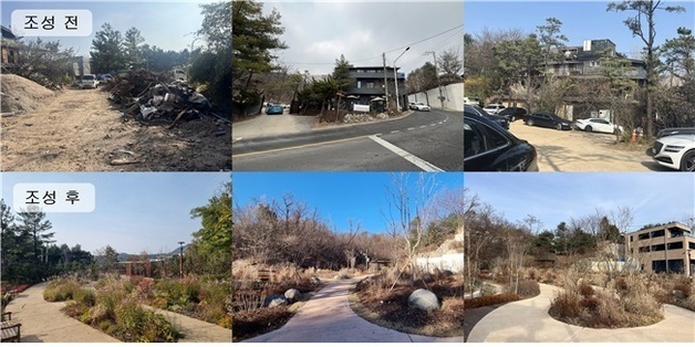 성북구, 성북동 불법 점유 훼손지 정비…'사계 정원' 개방