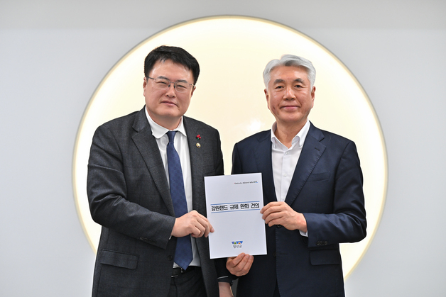 최승준 정선군수, 문체2차관 만나 "강원랜드 규제 완화" 건의