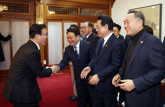 김민석 총리,  전남·광주 통합 논의