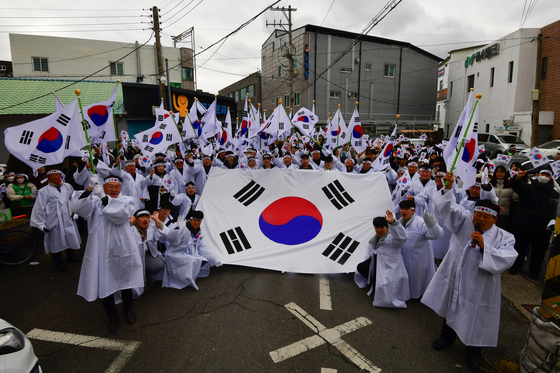 [화보]포항 여천동·대전리에서 3·1 만세운동 재현 행사