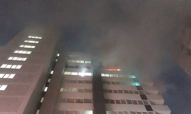 새벽 강서구 가양동 아파트에 불…80대 주민 1명 병원 이송