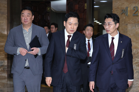 장동혁 '의원총회 결과는'