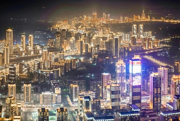 평양 화성지구 5단계 공사 본격화…위성사진서 도로·기초작업 포착