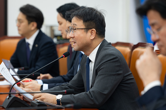 원내대책회의 주재하는 한병도 원내대표