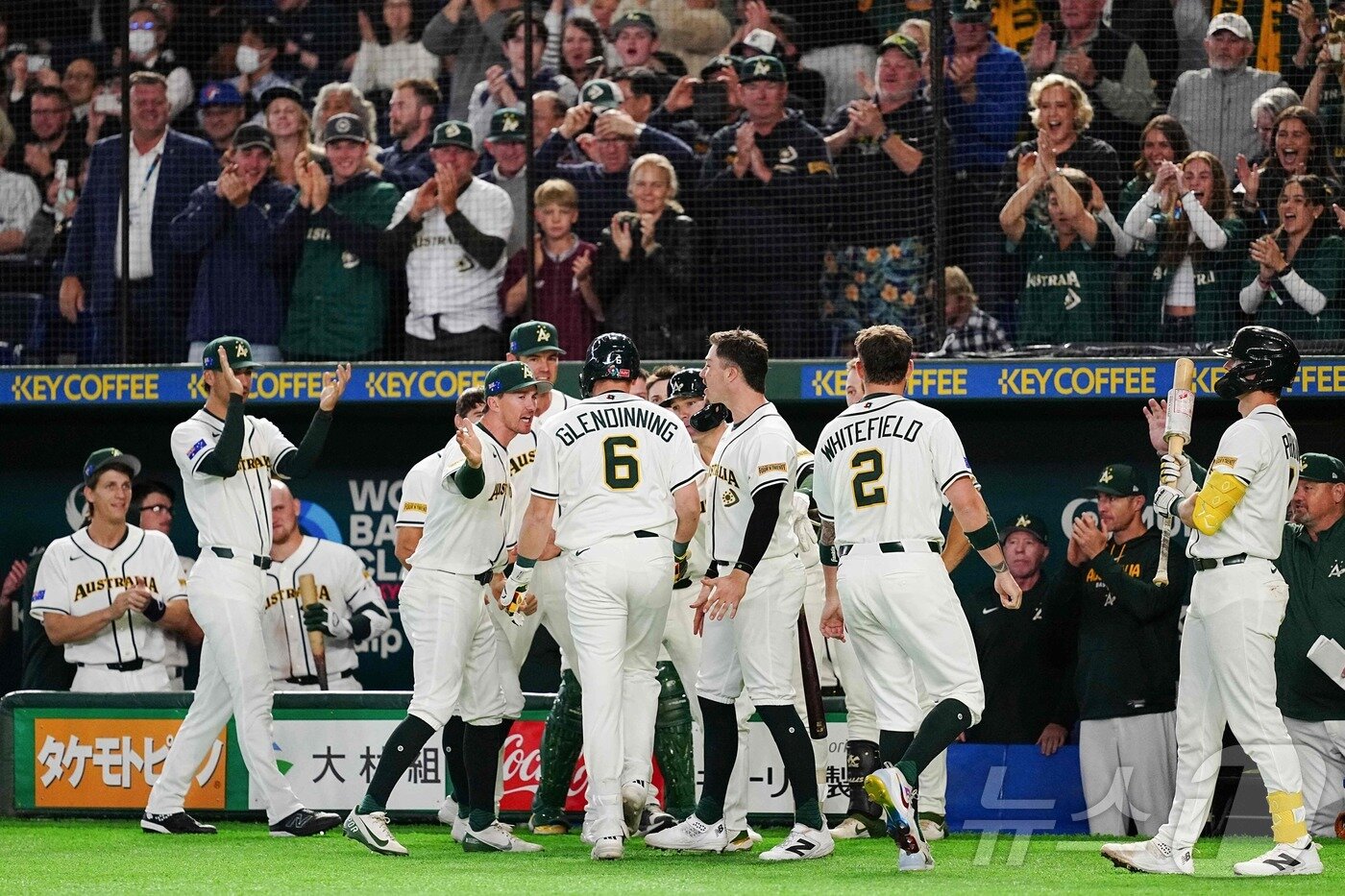 본문 이미지 - 호주 야구대표팀. ⓒ AFP=뉴스1