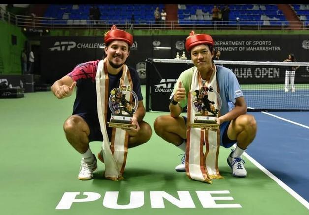 당진시청 테니스단 남지성, ATP 챌린저 복식 우승