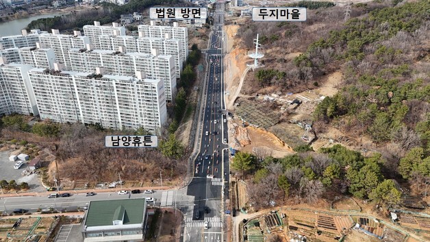 순천 풍전주유소~조례마을 도로 16일 개통