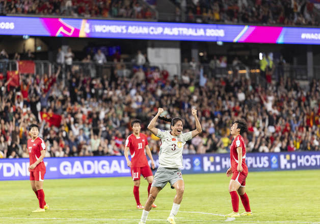 북한 여자축구, 아시안컵 조별리그 최종전서 중국에 1-2 패배