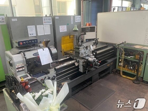 본문 이미지 - 태안화력발전소에서 작업 중 숨진 김충현 씨가 일하던 작업 현장. (김충현 씨 사망사고 대책위 제공, 재판매 및 DB금지) / 뉴스1 