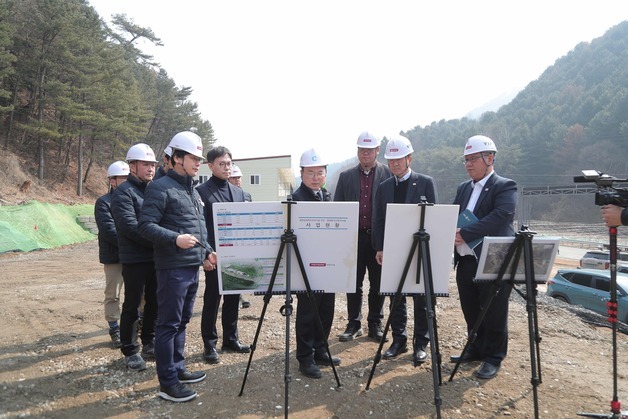 육동한 시장, 칠전동 공공하수처리시설 이전 사업 현장 점검