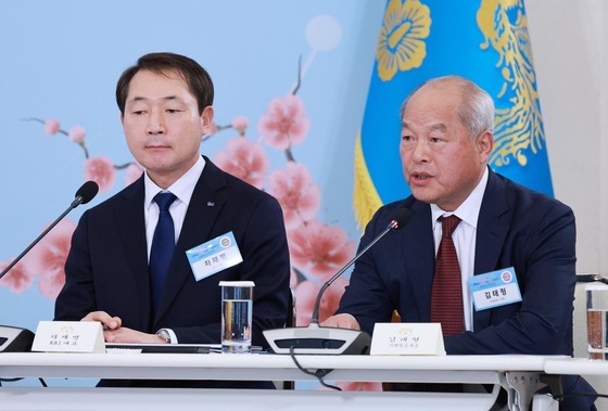 발표하는 김태형 미래항공 대표