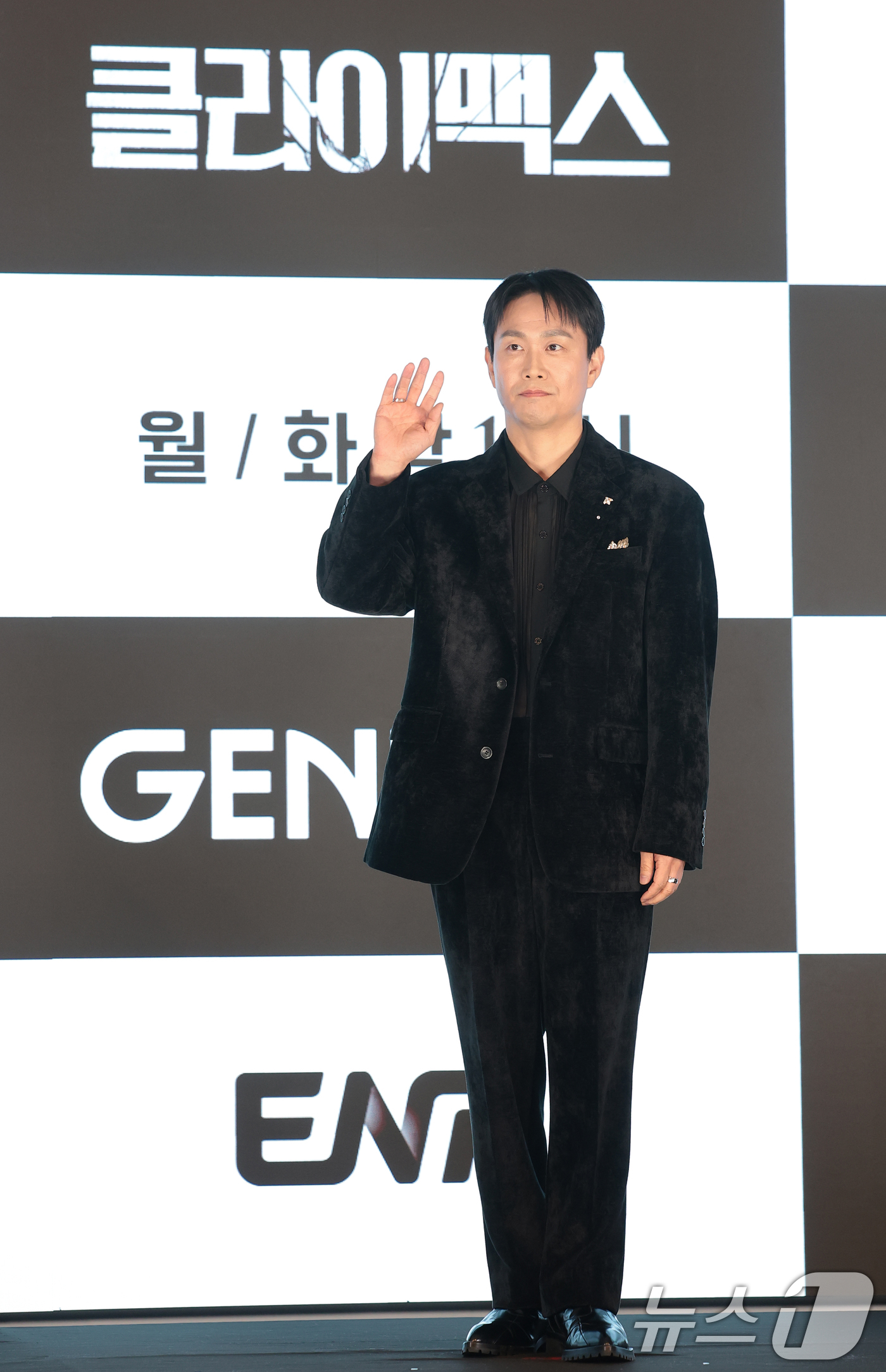 (서울=뉴스1) 권현진 기자 = 배우 오정세가 10일 오후 서울 구로구 디큐브시티 더세인트에서 열린 ENA 새 월화드라마 ‘클라이맥스’(각본 이지원, 신예슬/연출 이지원) 제작발표 …