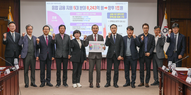 강원도 "8천억대 금융지원, 올해 1조 규모로 확대"