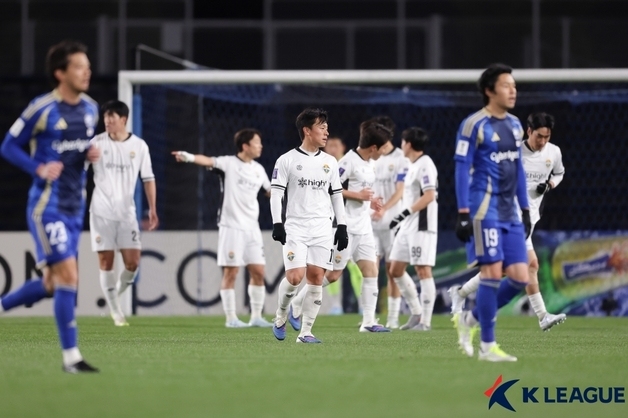 '슈팅 17개' 강원, 마치다에 0-1 패배…ACLE 16강 탈락