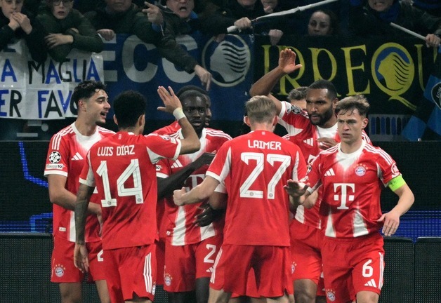 '김민재 휴식' 바이에른 뮌헨, UCL 16강 1차전서 6-1 완승